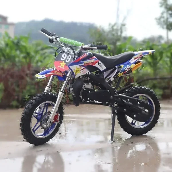 2023  49cc mini Quad bike cheap children 50cc motorcycle  for sale - Image 3